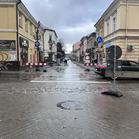 Przebudowa ul. Grunwaldzkiej w Rzeszowie [grudzień 2023] - fot 3